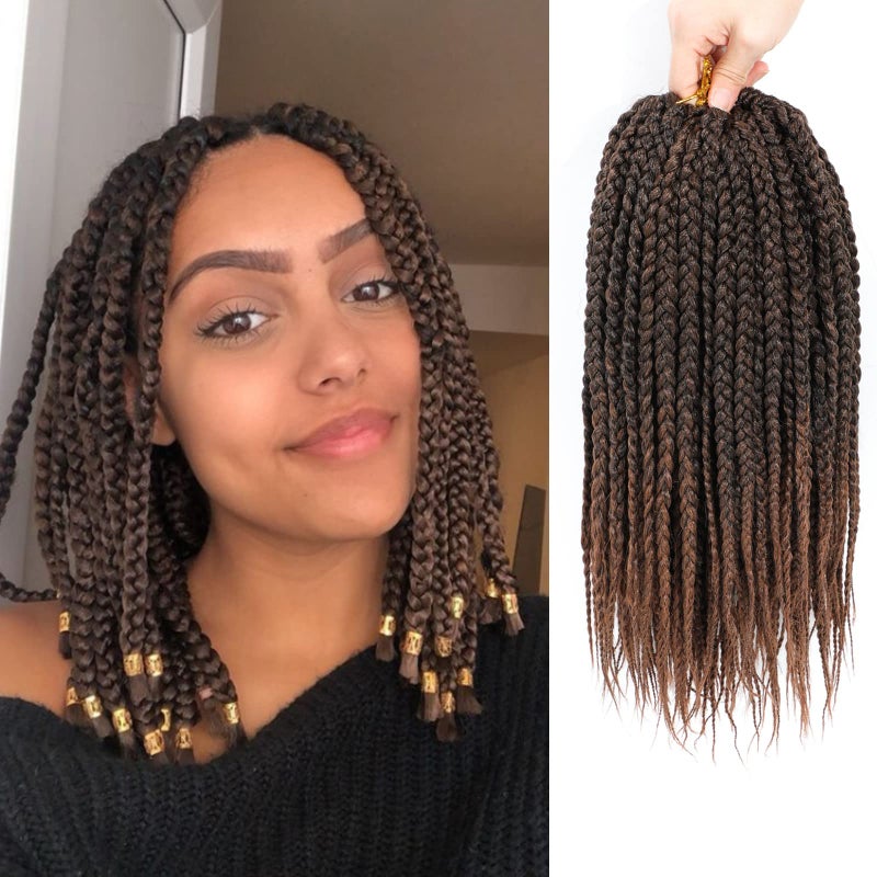 ضفائر كروشيه بوكس 10 بوصة 8 عبوات T30 ضفائر إلهية كروشيه شعر مسبوق الكروشيه 3x ضفائر كروشيه شعر صناعي